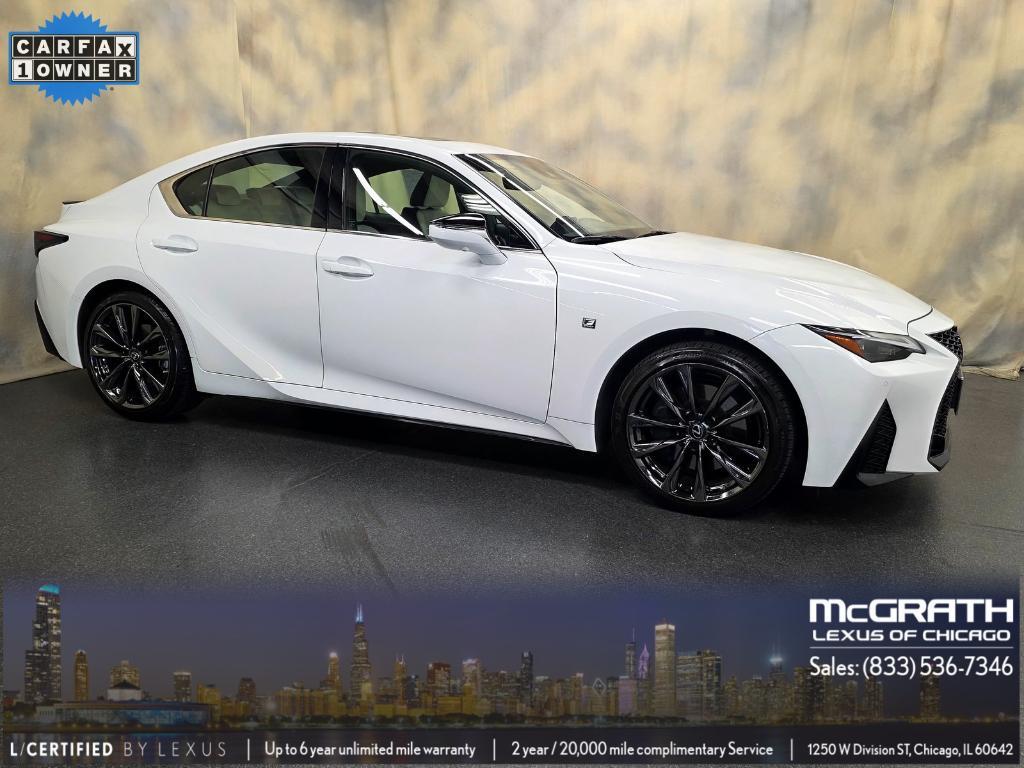 used 2022 Lexus IS 350 car, priced at $43,988