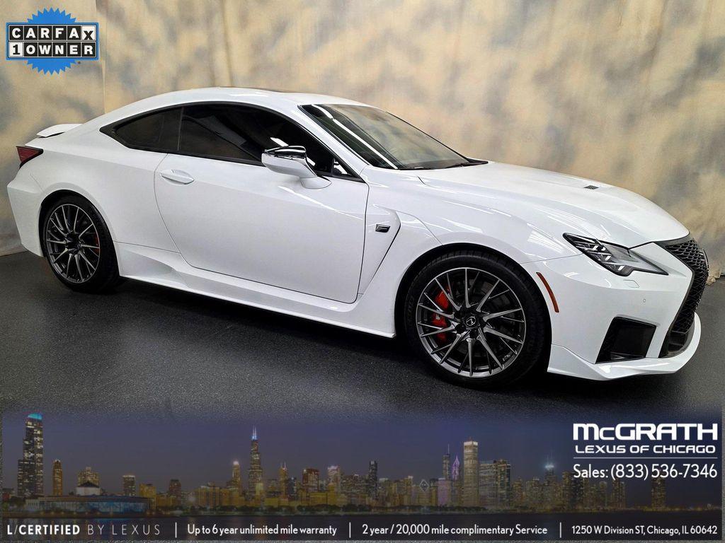 used 2022 Lexus RC F car, priced at $65,490