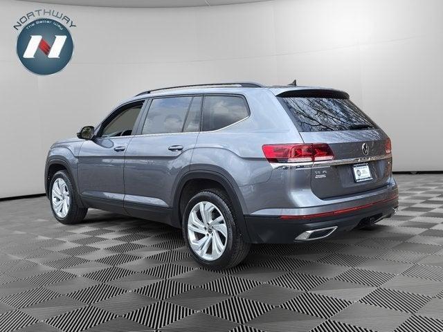 used 2021 Volkswagen Atlas car, priced at $21,797
