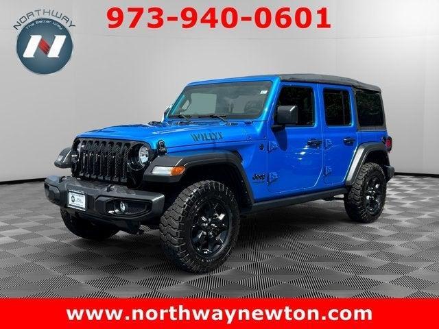 used 2022 Jeep Wrangler Unlimited car, priced at $30,997