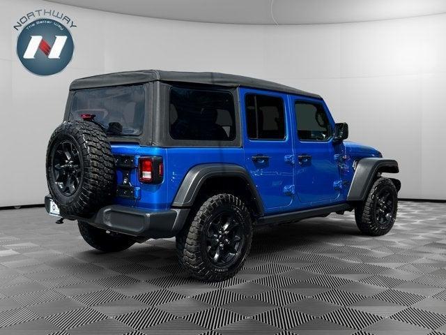 used 2022 Jeep Wrangler Unlimited car, priced at $30,997