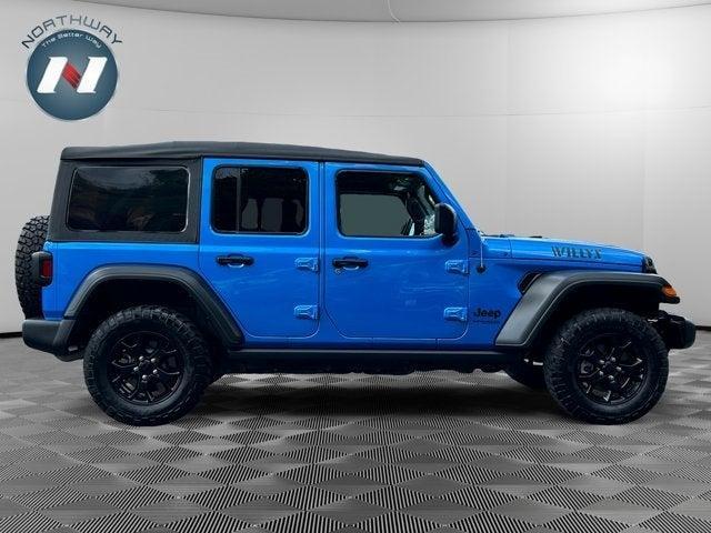 used 2022 Jeep Wrangler Unlimited car, priced at $30,997