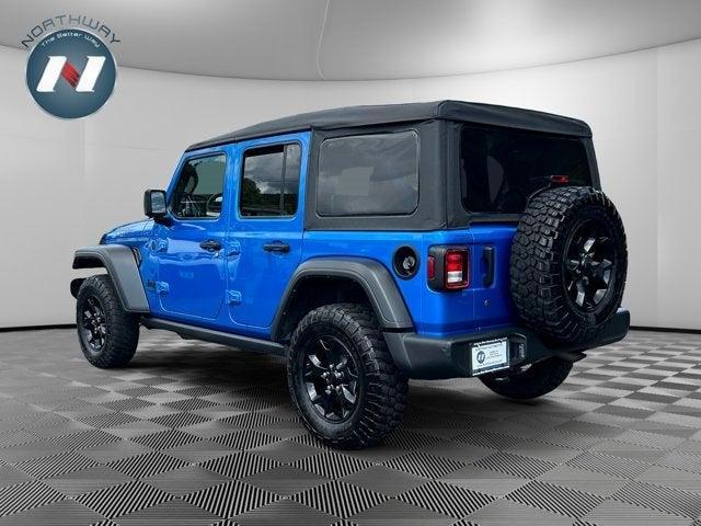 used 2022 Jeep Wrangler Unlimited car, priced at $30,997