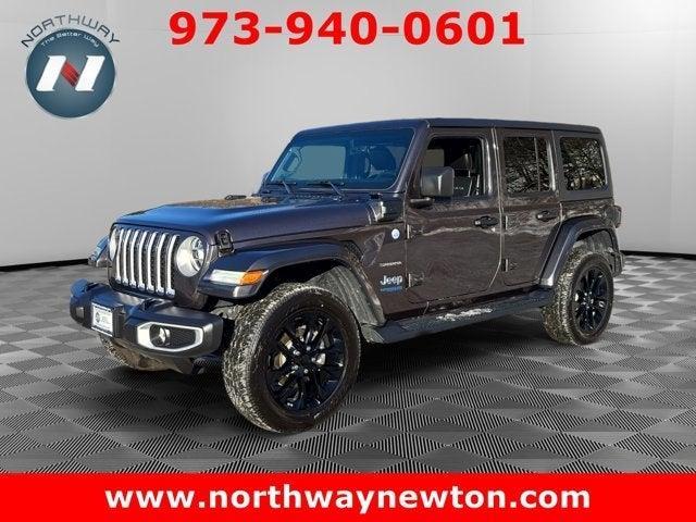 used 2021 Jeep Wrangler Unlimited 4xe car, priced at $29,497