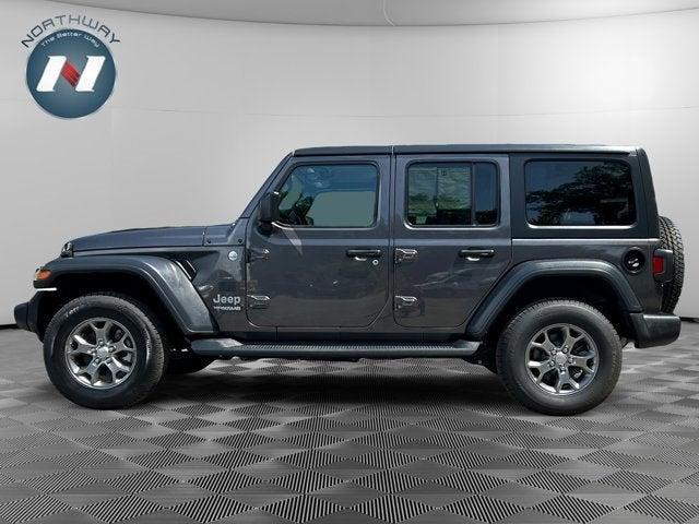 used 2020 Jeep Wrangler Unlimited car, priced at $27,597