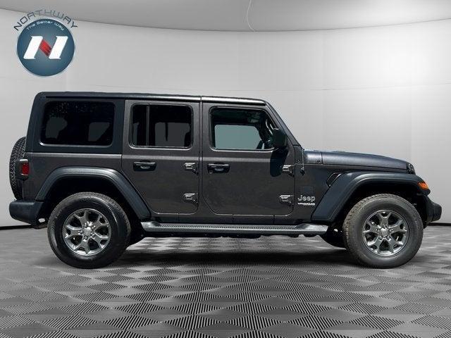 used 2020 Jeep Wrangler Unlimited car, priced at $27,597