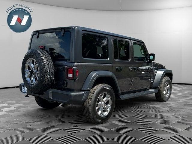 used 2020 Jeep Wrangler Unlimited car, priced at $27,597