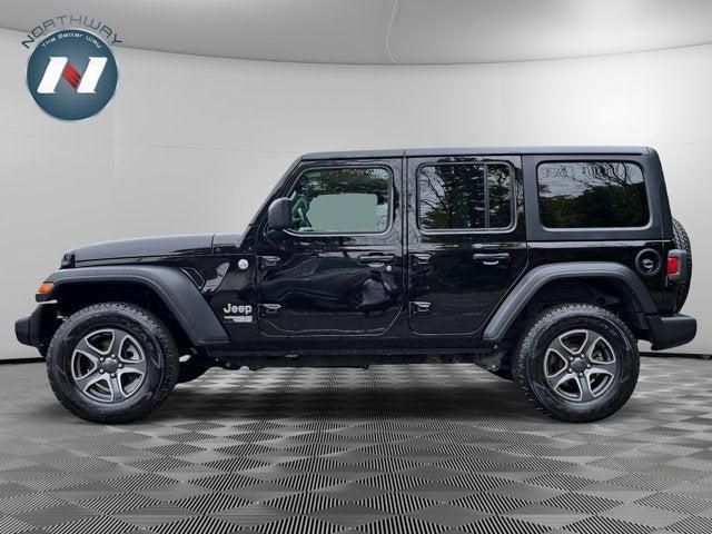 used 2021 Jeep Wrangler Unlimited car, priced at $29,997