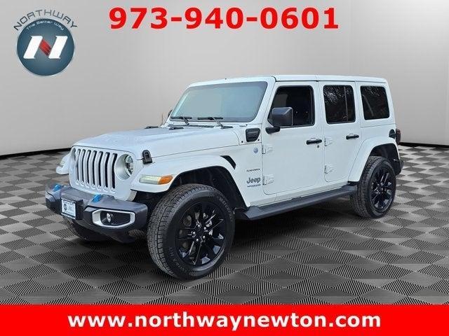 used 2022 Jeep Wrangler Unlimited 4xe car, priced at $33,997