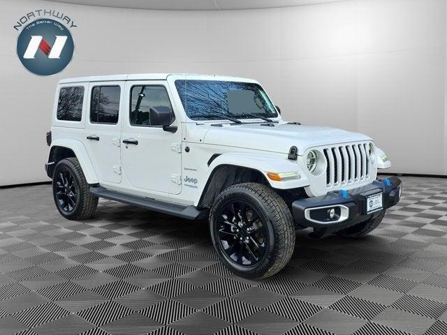 used 2022 Jeep Wrangler Unlimited 4xe car, priced at $33,997