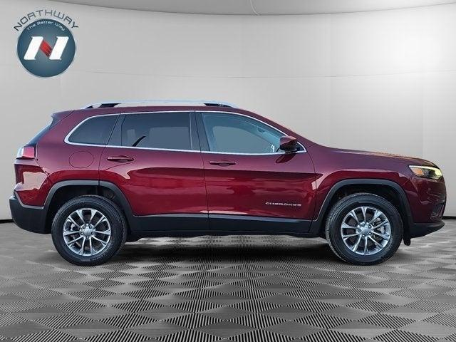 used 2021 Jeep Cherokee car, priced at $20,997