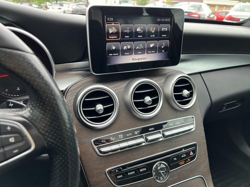 used 2018 Mercedes-Benz C-Class car, priced at $17,995
