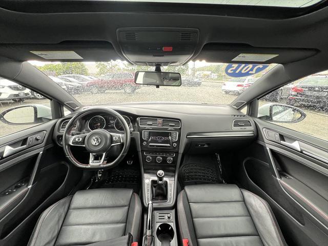 used 2015 Volkswagen Golf GTI car, priced at $16,495