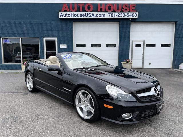 used 2009 Mercedes-Benz SL-Class car, priced at $21,995