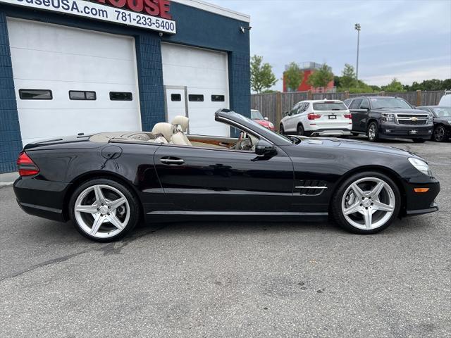 used 2009 Mercedes-Benz SL-Class car, priced at $21,995