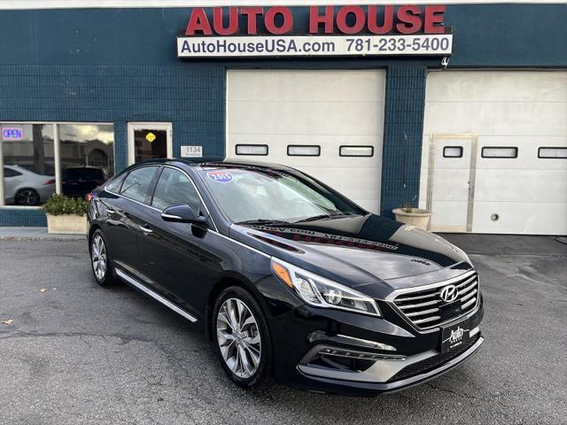 used 2015 Hyundai Sonata car, priced at $13,495