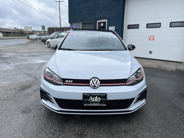 used 2018 Volkswagen Golf GTI car, priced at $19,495
