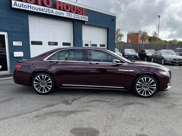 used 2017 Lincoln Continental car, priced at $18,995