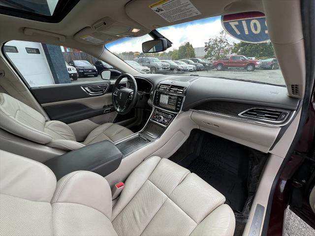 used 2017 Lincoln Continental car, priced at $18,995