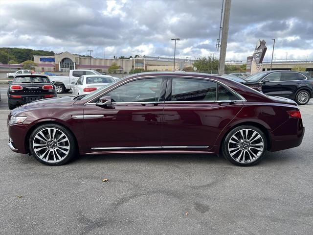 used 2017 Lincoln Continental car, priced at $18,995