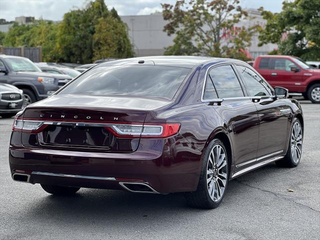 used 2017 Lincoln Continental car, priced at $18,995