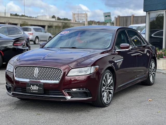 used 2017 Lincoln Continental car, priced at $18,995