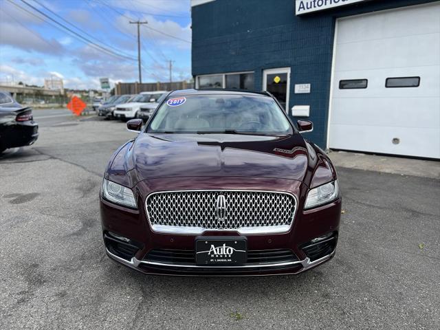 used 2017 Lincoln Continental car, priced at $18,995