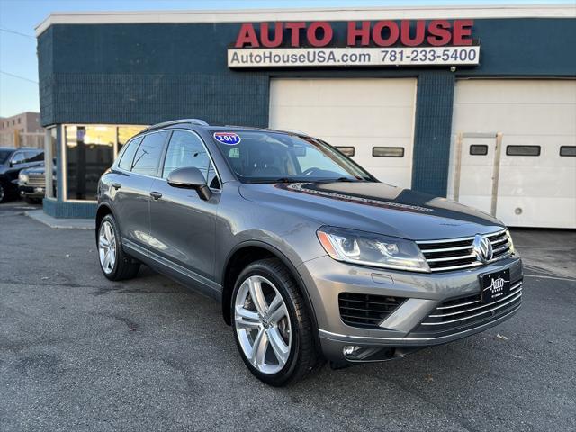 used 2017 Volkswagen Touareg car, priced at $26,995