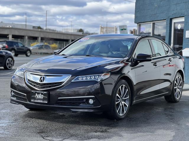used 2015 Acura TLX car, priced at $14,995
