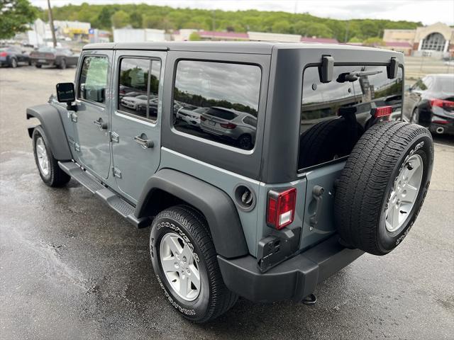 used 2015 Jeep Wrangler Unlimited car, priced at $16,995