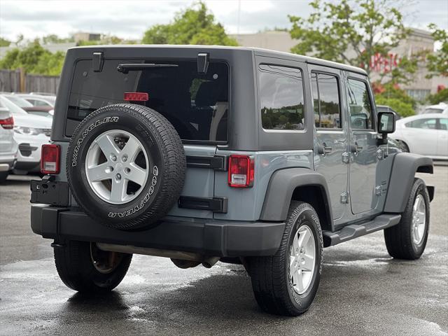 used 2015 Jeep Wrangler Unlimited car, priced at $16,995