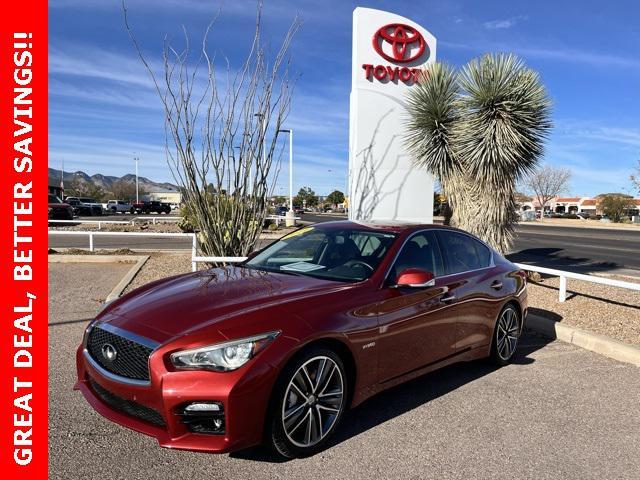 used 2014 INFINITI Q50 Hybrid car, priced at $16,289