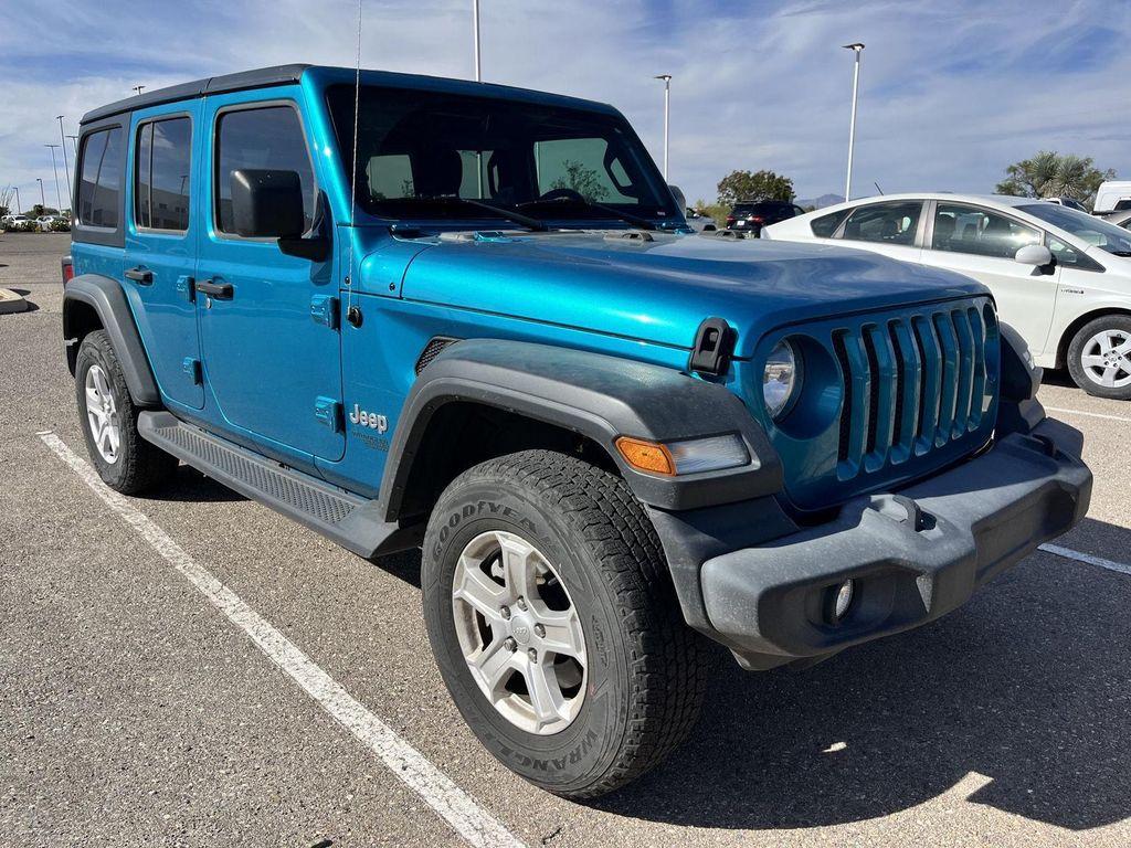 used 2019 Jeep Wrangler Unlimited car, priced at $29,489