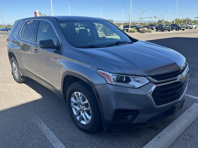 used 2021 Chevrolet Traverse car, priced at $26,489