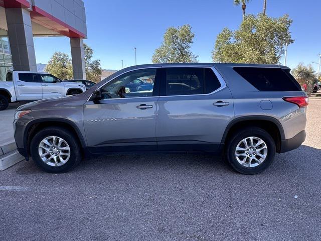 used 2021 Chevrolet Traverse car, priced at $26,489