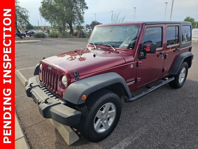 used 2013 Jeep Wrangler Unlimited car, priced at $16,789