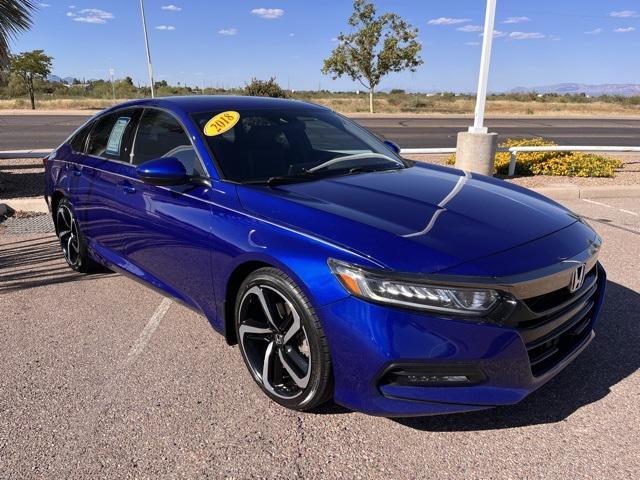 used 2018 Honda Accord car, priced at $16,289