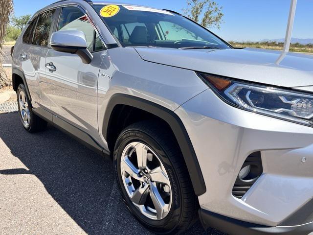 used 2021 Toyota RAV4 Hybrid car, priced at $37,989