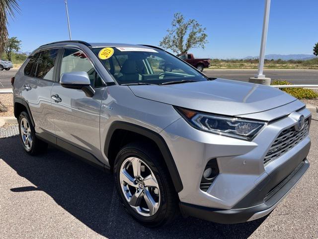 used 2021 Toyota RAV4 Hybrid car, priced at $37,989