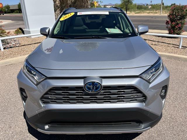 used 2021 Toyota RAV4 Hybrid car, priced at $37,989