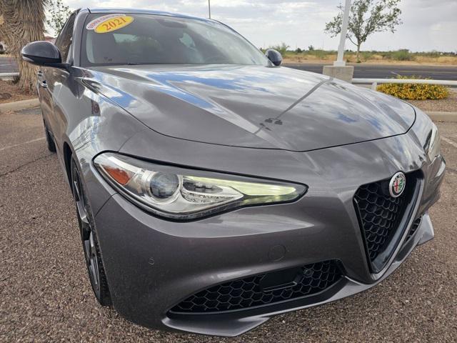 used 2021 Alfa Romeo Giulia car, priced at $19,989