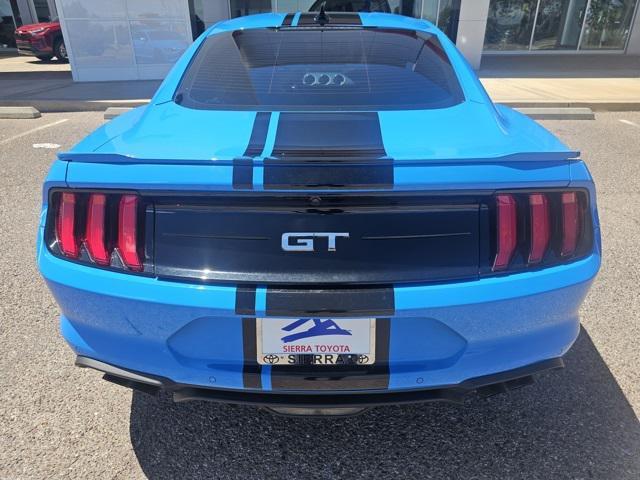 used 2022 Ford Mustang car, priced at $37,489