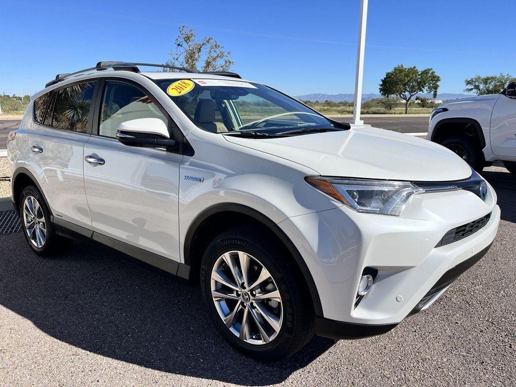 used 2018 Toyota RAV4 Hybrid car, priced at $23,389