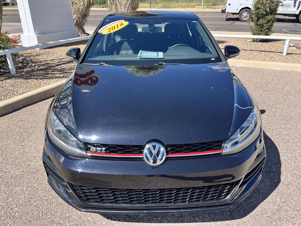 used 2018 Volkswagen Golf GTI car, priced at $18,789