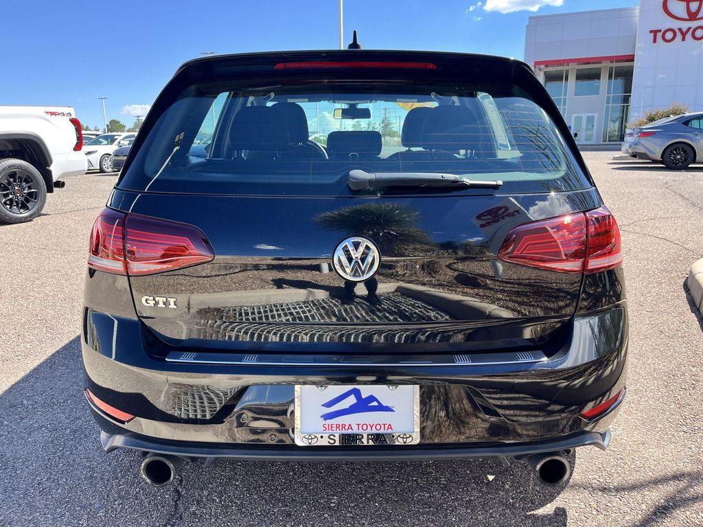 used 2018 Volkswagen Golf GTI car, priced at $18,789