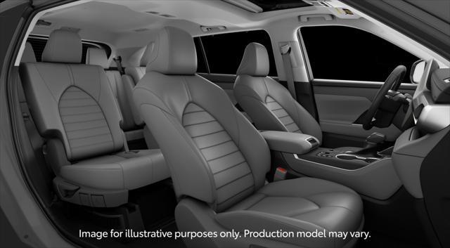 new 2025 Toyota Highlander Hybrid car, priced at $49,317