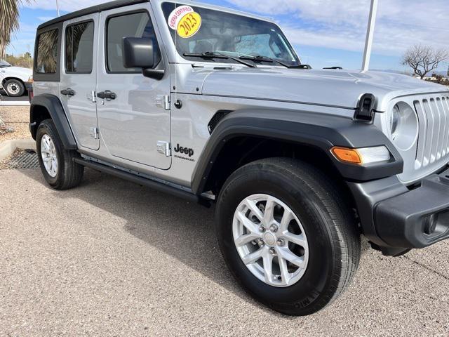 used 2023 Jeep Wrangler car, priced at $36,389