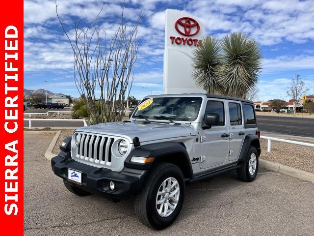 used 2023 Jeep Wrangler car, priced at $36,389