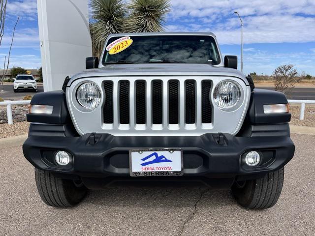 used 2023 Jeep Wrangler car, priced at $36,389