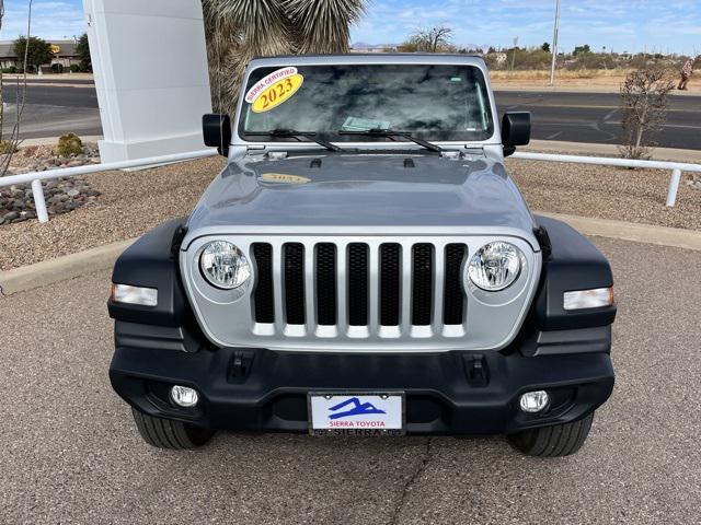 used 2023 Jeep Wrangler car, priced at $36,389